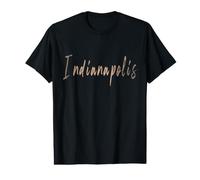 Indianapolis Indiana Vintage Elegant Design Value Graphic T-Shirt