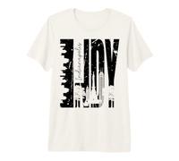 Indianapolis Indy Distressed Urban Skyline Silhouette Premium T-Shirt