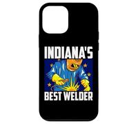 Indiana's Best Welder Ironworker Ironsmith Indiana Welding Case for iPhone 12 mini