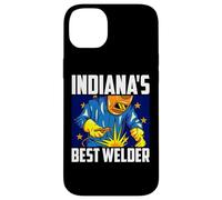 Indiana's Best Welder Ironworker Ironsmith Indiana Welding Case for iPhone 14 Plus