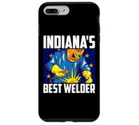 Indiana's Best Welder Ironworker Ironsmith Indiana Welding Case for iPhone 7 Plus/8 Plus