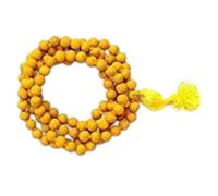 Indianstore4all 8MM TULSI HOLY Basil Prayer Beads JAPA MALA Necklace Hand Knotted