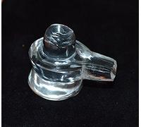 IndianStore4All Blessed & Energized Quartz Crystal Sphatik Sphatika Shivling Shiva Lingam Shiva Linga 10-15 Grams