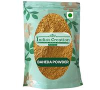 India's Creation Baheda Chilka Powder-Terminalia Belerica-Raw Herbs-Bahera Chilka-Jadi Booti-Single Herbs (500 Gram)