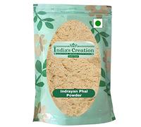 India's Creation Indrayan Phal Powder-Citrullus Colocy-Raw Herbs-Indrain FAL-Tumba-Indrayun-Bitter Apple-Jadi Booti-Single Herbs (50 Gram)