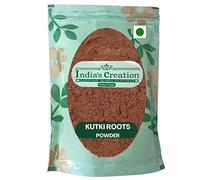 India's Creation Kutki Root Powder-Picrorhiza Kurroa-Raw Herbs-Katuki Jadd Powder-Jadi Booti-Single Herbs (500 Gram)