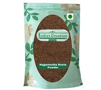 India's Creation Nagarmotha Roots Powder-Cyperus Rotundus-Raw Herbs-Nagarmotha Jadd-Nutsedge-Jadi Booti-Single Herbs (50 Gram)