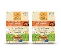 Indic Roots (Formerly Organic Roots) Toor Dal and Red Rice Khichdi Superfood Instant Food Healthy Food Ready to Eat 55 Gm (Pack of 2)