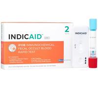 INDICAID Indicaid Immunochemical Faeces and Colon Test for Early Detection of Faeces (IFOB) for Fsa/Hsa (Pack of 2)