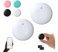 Indicatek GPS Tracker for Car, Full Global Coverage Location GPS Tracker, No Monthly Fee-Hidden Trackers, Magnetic Car Vehicle Tracking Anti-Lost (White*2)