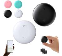 Indicatek GPS Tracker for Car, Full Global Coverage Location GPS Tracker, No Monthly Fee-Hidden Trackers, Magnetic Car Vehicle Tracking Anti-Lost (Black+White)