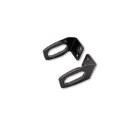 Indicator adapter Highsider PRO, aluminium black, rear for license plate holder