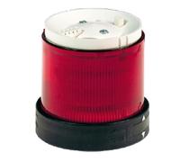 Indicator bank, Harmony XVB, illuminated unit, plastic, red, 70mm, steady, integ
