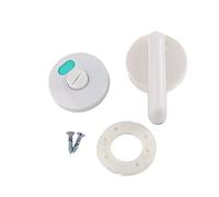 Indicator Door Lock Bolt Vacant Engaged Privacy Toilet Restroom Bathroom Nylon Red Green 5.4cm 2.13in 100g