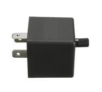 Indicator Flasher Relay 3pins Motorcycle Flasher Relay 12V Electronic Adjustable Freauency Turn Signal Light Blinker Accessories Steering