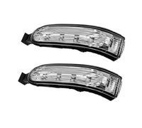 Indicator For Benz W163 ML270 ML400 ML320 ML350 ML430 ML55 ML500 2002-2005 Car Turn Signal Lights On Both Sides Of The Rearview Mirror Car Turn Signal(Pair)