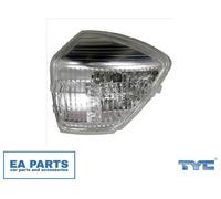 TYC Turn Signal 310-0128-3 Left Exterior Mirror WY5W FORD: C-Max 2, S-Max Mk1, KUGA 1