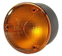 HELLA 2BA 964 169-011 Direction Indicator - Halogen - 12/24V - mounting/Bolted - Lens Colour: Yellow - Plug: Blade Terminal - right/Rear/left - Quantity: 1