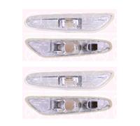 Indicator Lamp - Clear - L/R - fits BMW 1 Series (E8_) 3 Series (E9_) 05-19 x2