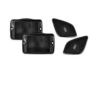 Indicator Lens 4Pcs/Set Smoked Lens Front Fender Side Marker Light Turn Signal Housings For Jeep For Wrangler TJ 1997-2006 2005 Accessories Blinker