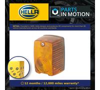 HELLA 2BA 002 652-101 Indicator - mounting - Lens Colour: Yellow - left/right/Front