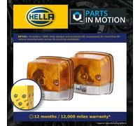 Indicator Light Front Left or Right 2BE003014-251 Hella 02332161 02332203 New