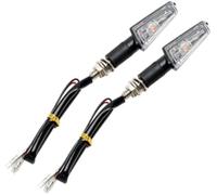 Indicator Light Motorcycle 1 Pair Moto Turn Indicator Lamps Amber Light Motorcycle Lights Universal Blinker For Flash Motobike Refit Accessories