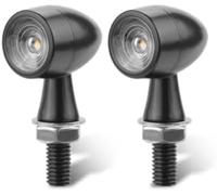 Indicator Light Motorcycle 12v Motorcycle Light Built Relay Aluminium Led Mini Turn Signals Indicator Flashing Light Blinker Universal M8 Bolt