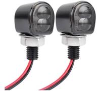 Indicator Light Motorcycle For Honda For Yamaha 2 Pcs Universal Mini 12v Flashing Turn Signals Motorcycle Led Lights Amber Blinker Indicator Lamp