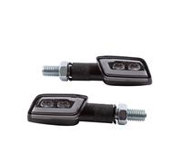 Highsider Formular TS 2in1 LED turn signals tinted glass, pair, black