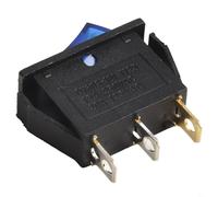 Indicator Light Rocker Switch Suitable for Computer Speakers and Home Appliances, and Reliable (blue)
