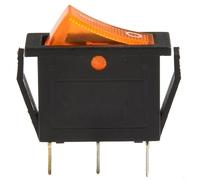 Indicator Light Rocker Switch Suitable for Computer Speakers and Home Appliances, and Reliable (yellow)