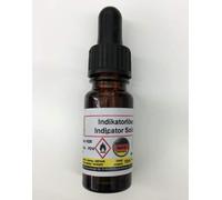 Indicator solution for nicotine test