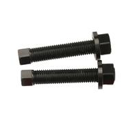 Indicator Stalk Switch Fit For Husqvarna Fit For Gasgas Fit For Kawasaki Fit For Suzuki CNC Rear Axle Blocks Chain Adjuster Bolt Car Headlight Switch(For M10 Black)