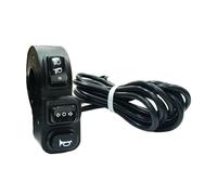 Indicator Switches 22mm Motorcycle Turn Signal Button Switches for Universal 4Pin/6Pin Headlights Klaxon Control Connector Button Switch(3-in-1)