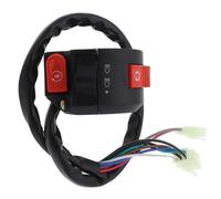Indicator Switches Motorcycle Handlebar Control Switch For Universal 3-Function Handlebar Kill Start Light Button Switch Assembly