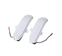 IndicatorLight 2X LED Turn Signal Side Mirror Light Dynamic Blinker For Mercedes For Benz C Class W203 W211 S203 CL203 2001-2006 SideIndicator(Milky White lens)