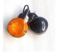 Indicators 2pcs Motorcycle Front Rear Turn Signal Light Indicator For Harley Touring 2001-2018 Amber Turning Indicators Blinker Lamp Turn Signal Light(BLACK)