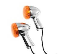 Indicators 2Pcs Motorcycle Rear Brake Turn Signal Indicators Lights Blinker For Harley Sportster 883 Iron XL1200 48 Roadster Super Low 1992-2022 Turn Signal Light(Color 1)