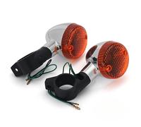 Indicators Moto Front Turn Signal Lights Indicators Blinker Lamp For H&onda Magna 250 750 Shadow 400 750 Steed VLX 400 600 1100 VTX 1300 1800 Turn Signal Light