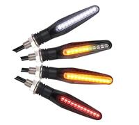 indicators motorbike Compatible with Ducati For Panigale For V4 848 For MONSTER 696 For Scrambler 800 For Multistrada 1200 Universal Motorcycle Turn Signal Indicator(4 Pcs)