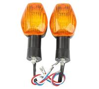 Indicators Motorcycle 3 Wire Turn Signal Light Indicators Lamp For H&onda For CB400 For CB1300 For CBR600RR 2003-2006 For CBR 1000RR For CB900 Turn Signal Light(Amber)
