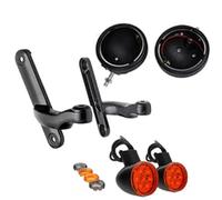 Indicators Turn Signal Lights 4-1/" Auxiliary Fog Light With Housing Bracket Turn Signal Lamp For Harley Touring Street Glide FLHX Electra Trike2014-2020