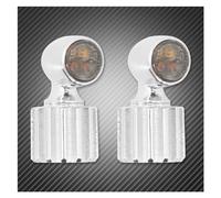 Indicators Turn Signal Lights Motorcycle Mini Front Rear Brake Light Turn Signal Running Lamp 4 Wire Black Chrome For Harley XL 883