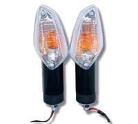 Indicators White Lens Motorcycle Turn Signal Light Motorbike Front Rear Indicator Lamp For H&onda CBR 250R 300R CB300 CBF125 CBF 150 Stunner Turn Signal Light