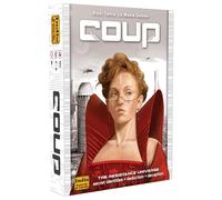 Indie Boards and Cards, Coup, Card Game, Multicolored, Ages 14+, 2-6 Players, 15 Minute Playing Time
