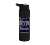 Indie Filmmakers and Aspiring Directors Creative Vision Stainless Steel Insulated Water Bottle
