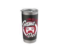 Indie Game Dev Video Game Player Gaming Gamer Nerd Geek PC Stainless Steel Insulated Tumbler