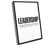 Indie Room Decor,Canvas Wall Art,Nursery Room Wall Art,Leadership Is About Making Others Better As A Result Of Your Presence,Gallery Wall Decor,Wedding Gifts,Home,12x16 Inch UnFramed Wall Art