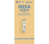 Indien Nord 1 : 3 000 000: Einzelkarten: India North 1:3 000 000, Delhi 1:30 000, Mumbai 1:30 000, Kolkata 1:30 000, Jaipur 1:30 000, Agra 1:30 000, ... Agra, Kolkata (Calcutta) (Borch Map)
